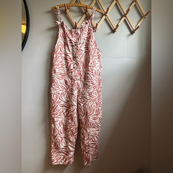 Little Lies Pants - Anthropologie Little Lies Linen Overalls